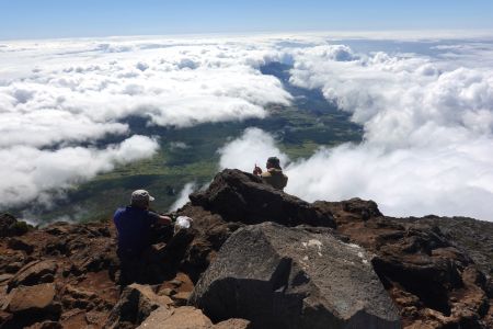 Pohled na střed ostrova Pico